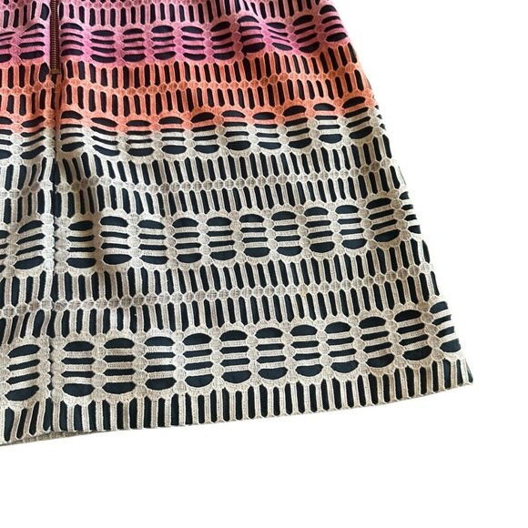 Ted Baker London Dahil Marina Mosaic Lace Tunic Dress Ombre Cocktail Size 4 - Picture 9 of 12